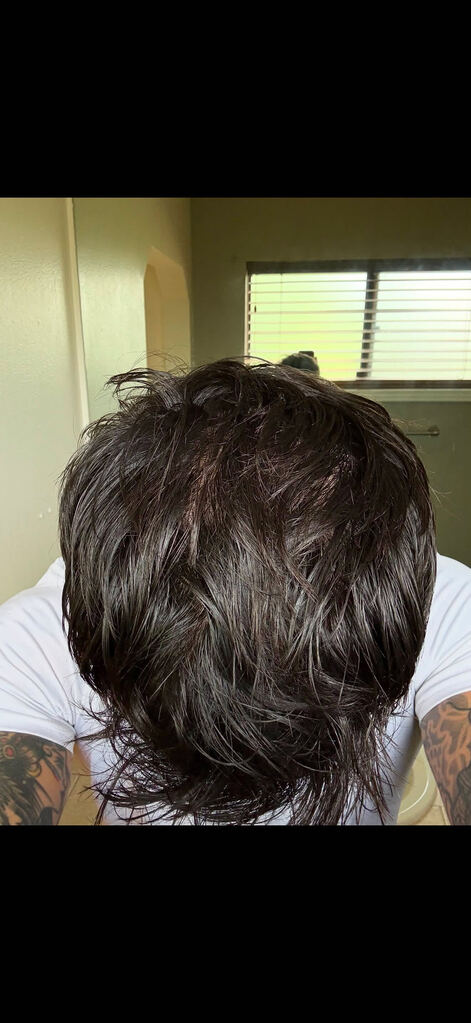 Hair Rescue reference comparison photograph
